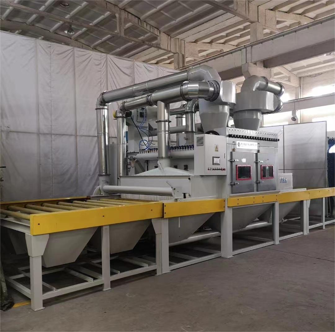 梅州抛丸机跑砂是什么原因