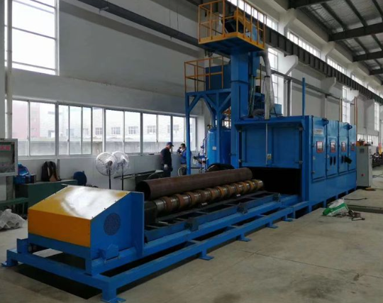 梅州喷砂机在管道除锈中的现场施工应用