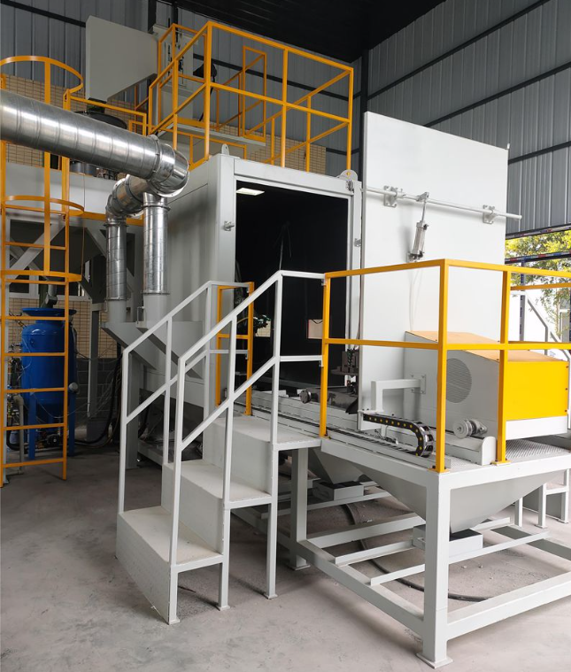 梅州全自动喷砂机 实现无人化高效生产