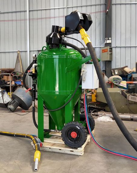 梅州移动式喷砂机 户外施工效率翻倍